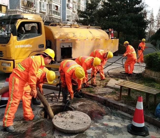 茅箭市政管道清淤